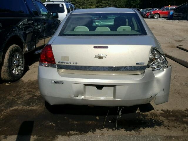 2G1WB57K591111839 - 2009 CHEVROLET IMPALA TAN photo 9