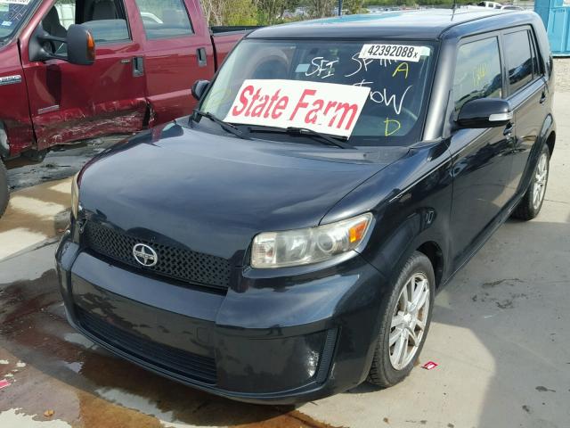 JTLKE50E981024715 - 2008 TOYOTA SCION XB Қара фото 2