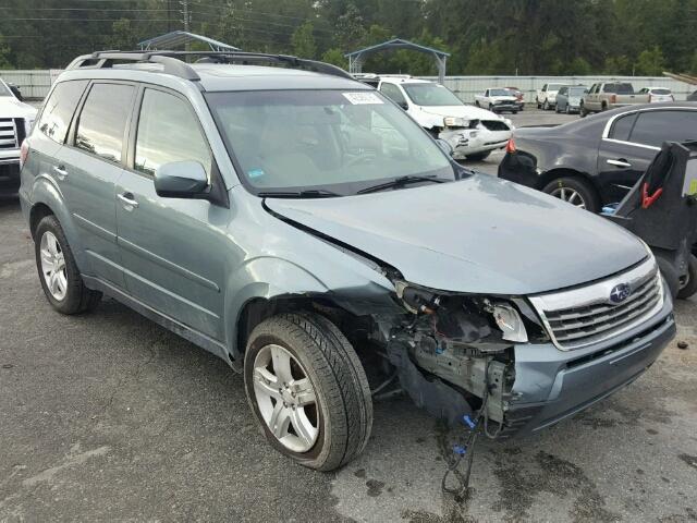 JF2SH64649H733784 - 2009 SUBARU FORESTER 2 TURQUOISE photo 1