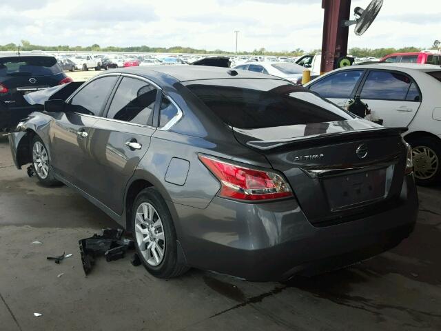 1N4AL3AP8FN352995 - 2015 NISSAN ALTIMA 2.5 GRAY photo 3