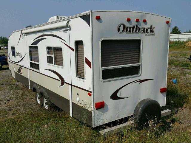 4YDT29R219S630138 - 2009 KEYSTONE OUTBACK WHITE photo 3