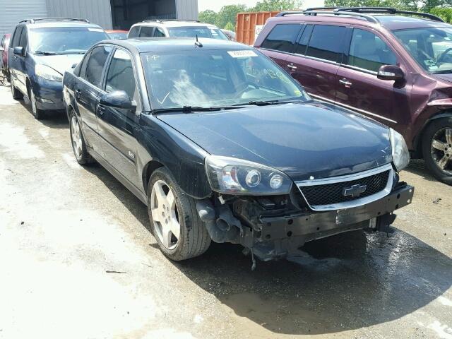 1G1ZW53106F218882 - 2006 CHEVROLET MALIBU SS BLACK photo 1