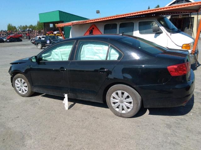 3VW1K7AJXEM327019 - 2014 VOLKSWAGEN JETTA BASE Սև լուսանկար 3