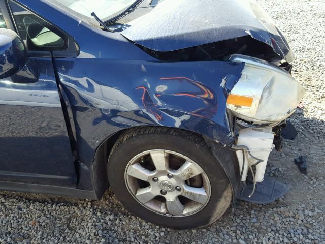 3N1BC13E37L355127 - 2007 NISSAN VERSA S BLUE photo 9