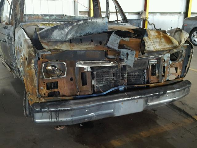 1FTHF25L0FKB63793 - 1985 FORD F250 BURN photo 10