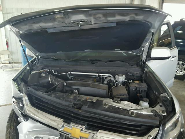 1GCHSCEAXG1383823 - 2016 CHEVROLET COLORADO L SILVER photo 7