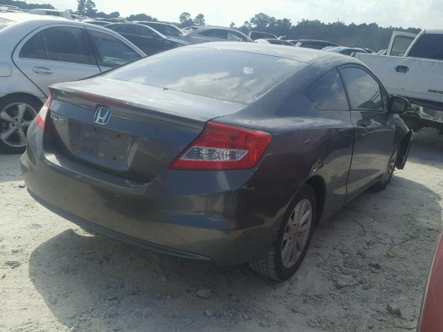 2HGFG3B04CH503858 - 2012 HONDA CIVIC EXL 灰色 照片 4