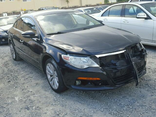 WVWMN7AN4CE510185 - 2012 VOLKSWAGEN CC BLACK photo 1