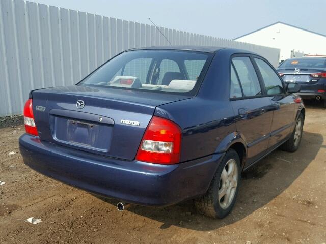 JM1BJ2212Y0263240 - 2000 MAZDA PROTEGE ES BLUE photo 4