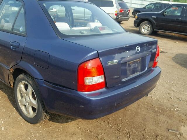 JM1BJ2212Y0263240 - 2000 MAZDA PROTEGE ES BLUE photo 9