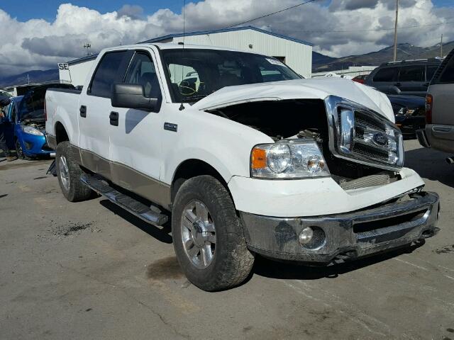 1FTPW14VX8FB85398 - 2008 FORD F150 SUPER WHITE photo 1