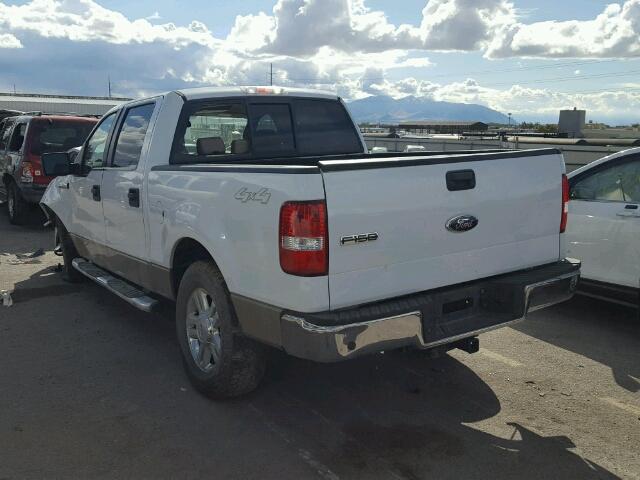 1FTPW14VX8FB85398 - 2008 FORD F150 SUPER WHITE photo 3