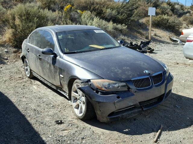 WBAVB73588P101531 - 2008 BMW 335 I GRAY photo 1