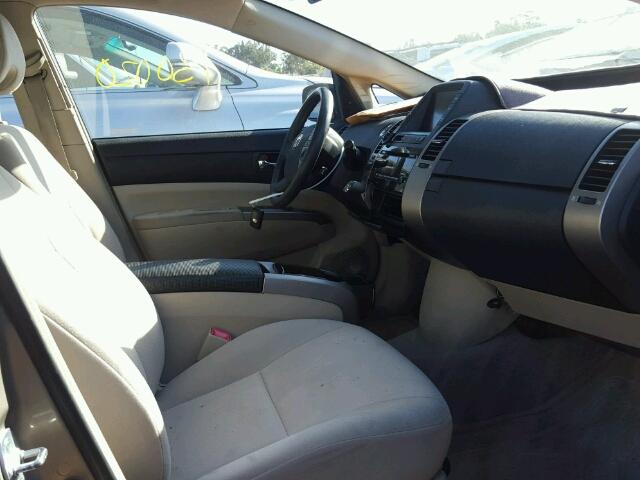 JTDKB20U663169237 - 2006 TOYOTA PRIUS 米色 照片 5