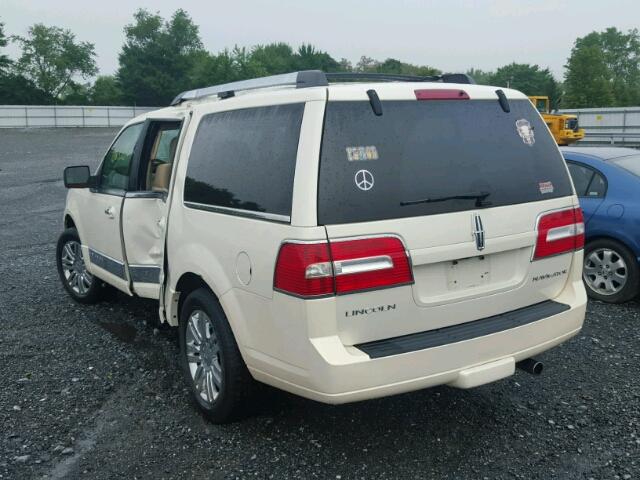 5LMFL28508LJ00051 - 2008 LINCOLN NAVIGATOR 白色 照片 3