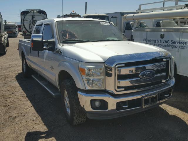 1FT8W3AT9BEB09705 - 2011 FORD F350 SUPER SILVER photo 1