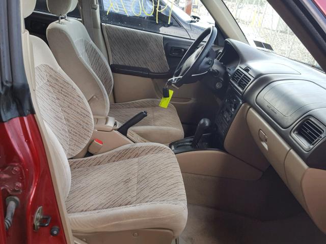 JF1SF6552XH707861 - 1999 SUBARU FORESTER S RED photo 5