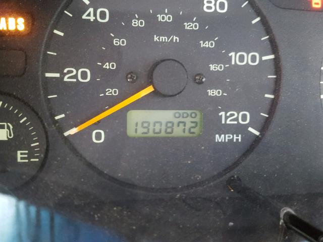 JF1SF6552XH707861 - 1999 SUBARU FORESTER S RED photo 8