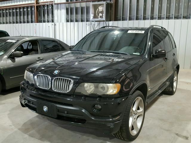 5UXFB93512LN79144 - 2002 BMW X5 4.6IS BLACK photo 2