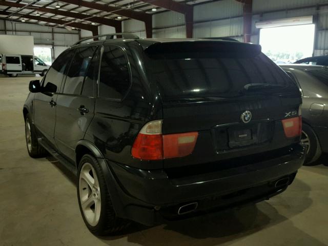 5UXFB93512LN79144 - 2002 BMW X5 4.6IS BLACK photo 3
