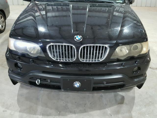 5UXFB93512LN79144 - 2002 BMW X5 4.6IS BLACK photo 7