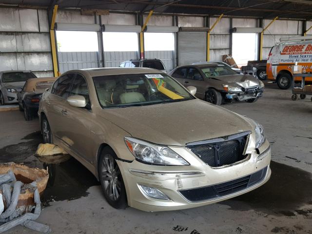 KMHGC4DF7CU165273 - 2012 HYUNDAI GENESIS 4. GOLD photo 1