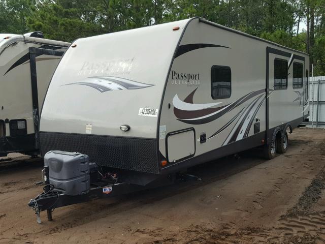 4YDT28927GK412468 - 2016 KEYSTONE PASSPORT 奶油色 照片 2