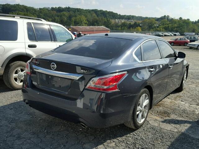 1N4AL3AP0FC115901 - 2015 NISSAN ALTIMA 2.5 BLUE photo 4