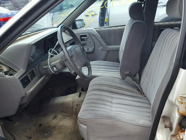 1G3AG55N8P6445465 - 1993 OLDSMOBILE CUTLASS CI WHITE photo 5