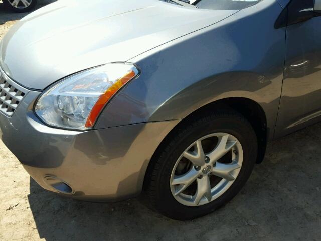 JN8AS58T99W325044 - 2009 NISSAN ROGUE GRAY photo 9