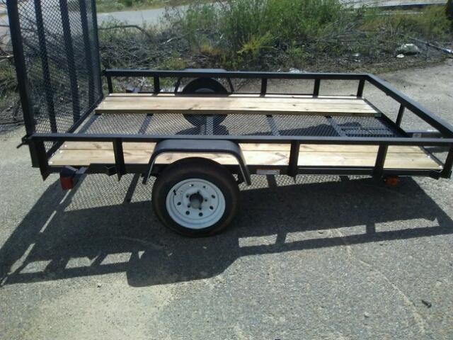 4YMBU0816GG063368 - 2016 UTILITY TRAILER BLACK photo 7