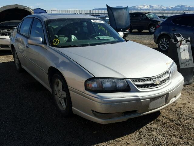 2G1WP521659206731 - 2005 CHEVROLET IMPALA SILVER photo 1