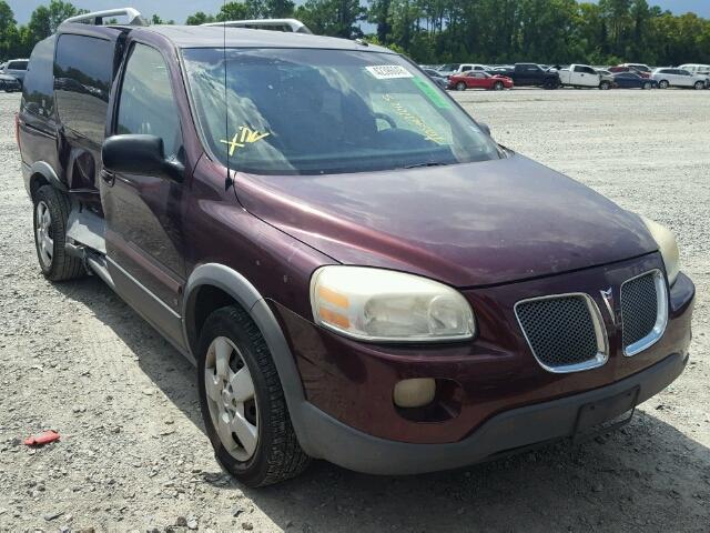 1GMDV33L76D234708 - 2006 PONTIAC MONTANA SV MAROON photo 1