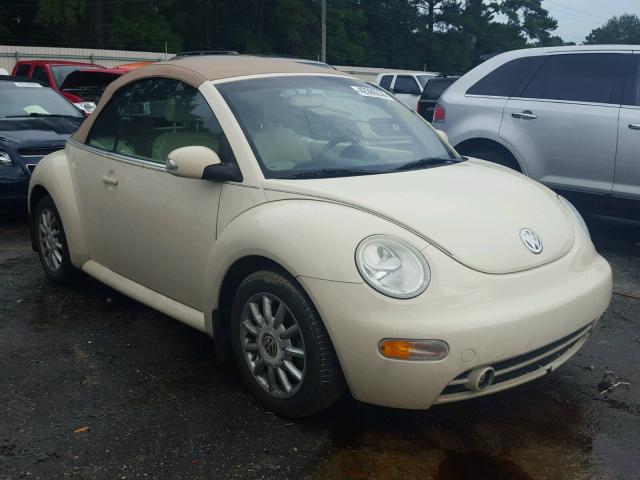 3VWCM31Y84M333750 - 2004 VOLKSWAGEN NEW BEETLE 米色 照片 1