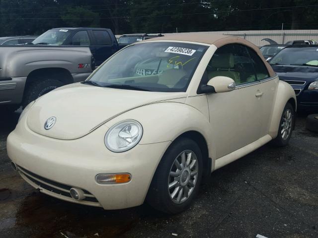 3VWCM31Y84M333750 - 2004 VOLKSWAGEN NEW BEETLE 米色 照片 2