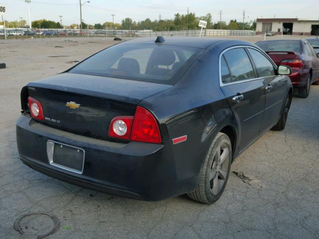 1G1ZC5E04CF197477 - 2012 CHEVROLET MALIBU შავი ფოტო 4