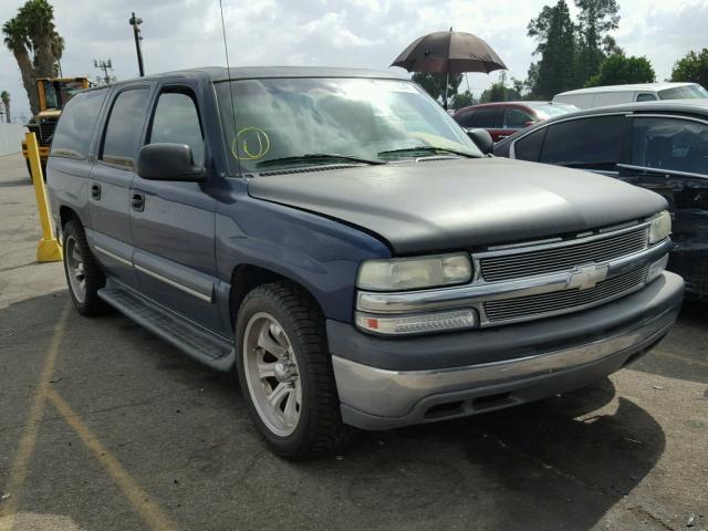 1GNEC16Z83J313800 - 2003 CHEVROLET SUBURBAN BLUE photo 1