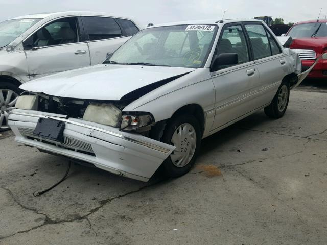 3MASM10J6SR648960 - 1995 MERCURY TRACER BAS WHITE photo 2