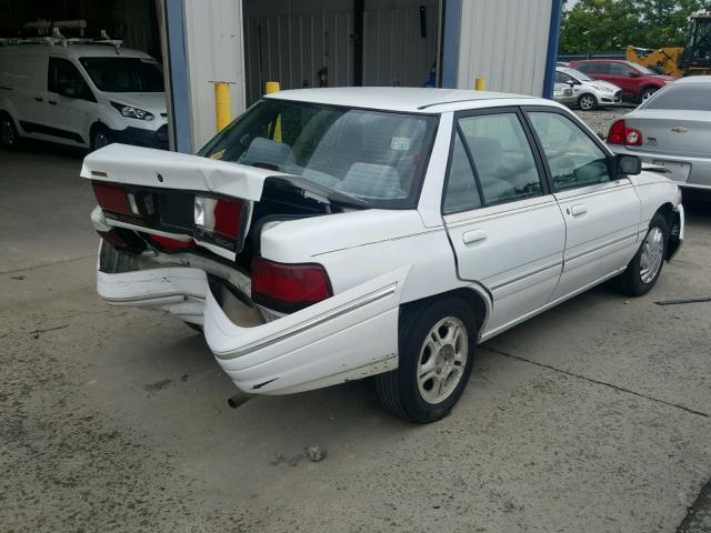 3MASM10J6SR648960 - 1995 MERCURY TRACER BAS WHITE photo 4