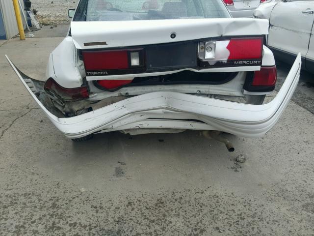 3MASM10J6SR648960 - 1995 MERCURY TRACER BAS WHITE photo 9