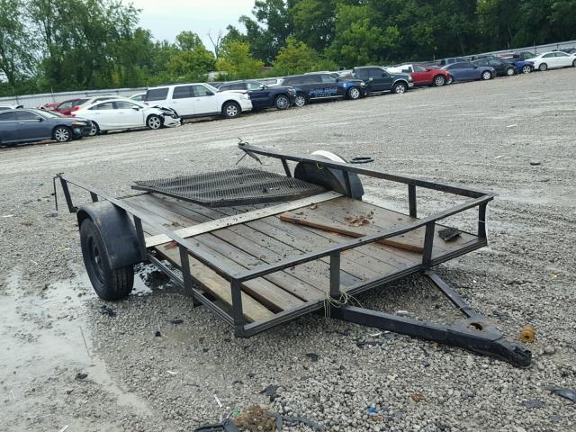 TRA1LERN0V1N98756 - 1990 UTILITY TRAILER BLACK photo 1