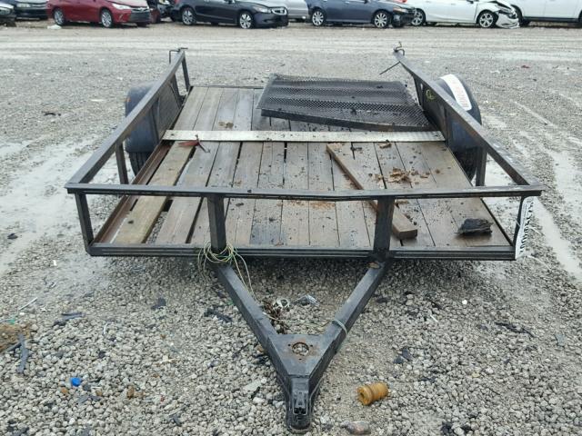 TRA1LERN0V1N98756 - 1990 UTILITY TRAILER BLACK photo 2