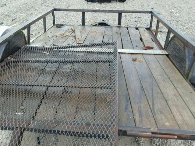 TRA1LERN0V1N98756 - 1990 UTILITY TRAILER BLACK photo 7