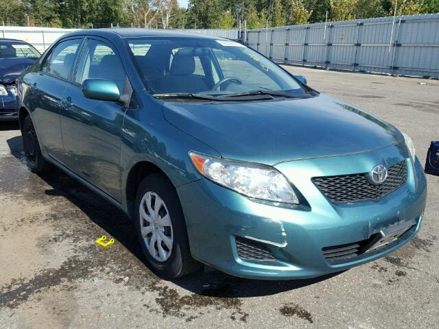 1NXBU4EE6AZ216580 - 2010 TOYOTA COROLLA TEAL photo 1