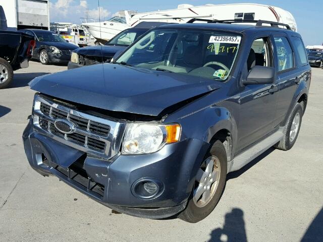 1FMCU0C76AKC87890 - 2010 FORD ESCAPE BLUE photo 2