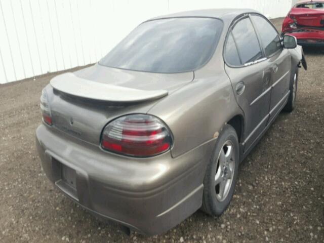 1G2WP52K9XF285925 - 1999 PONTIAC GRAND PRIX BROWN photo 4
