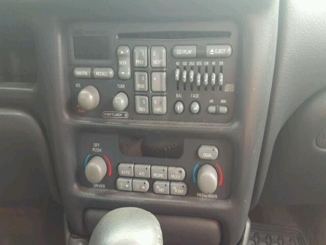 1G2WP52K9XF285925 - 1999 PONTIAC GRAND PRIX BROWN photo 9