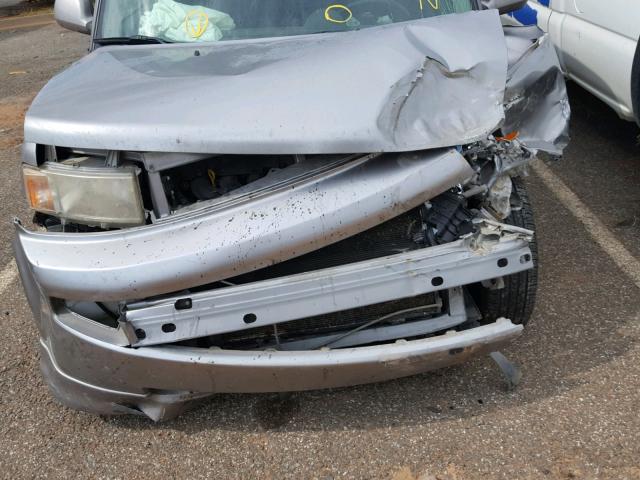 JTLKT324X64125384 - 2006 TOYOTA SCION XB ნაცრისფერი ფოტო 9