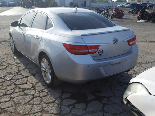 1G4PT5SV3E4151518 - 2014 BUICK VERANO PRE SILVER photo 3