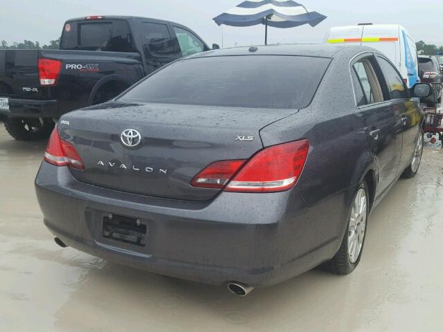 4T1BK3DBXAU353075 - 2010 TOYOTA AVALON GRAY photo 4